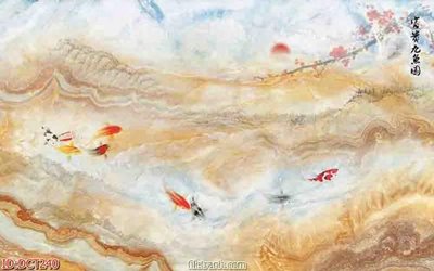 File in trần File vân đá cẩm thạch DCT240 (bản gốc) phong cảnh