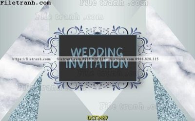 Download file gốc File vân đá cẩm thạch DCT2487 (in lụa) hoa lá