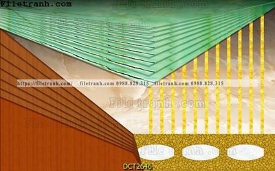 File in trần File vân đá cẩm thạch DCT2646 (bản gốc 3D) sống động