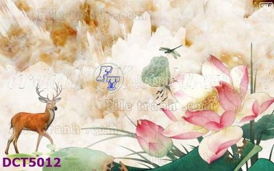 File gốc in ấn File gốc in tranh tổng hợp DCT5012 độ phân giải cao