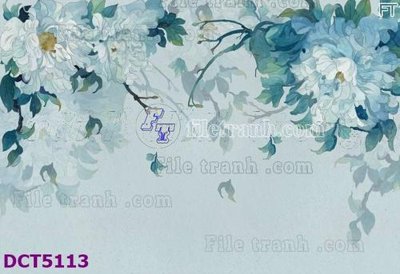 File in ấn File gốc in tranh tổng hợp DCT5113 (bản gốc) chất lượng cao