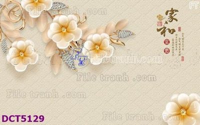 File tranh in tráng gương File gốc in tranh tổng hợp DCT5129 (siêu nét)
