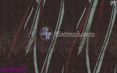 Download file gốc File gốc in tranh tổng hợp DCT5167 (in lụa) hoa lá