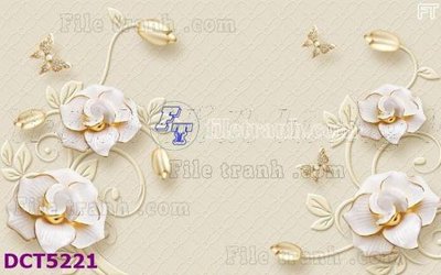 File in trần File gốc in tranh tổng hợp DCT5221 (bản gốc) bầu trời