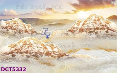 File gốc File gốc in tranh tổng hợp DCT5332 (PNG) nền trong suốt