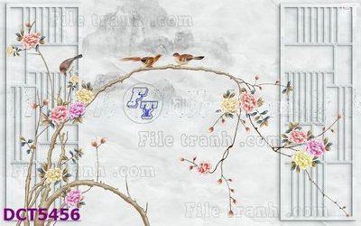 Mua file tranh gốc File gốc in tranh tổng hợp DCT5456 tại Filetranh.com