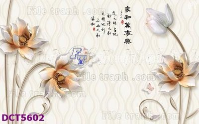 File ảnh gốc File gốc in tranh tổng hợp DCT5602 không vỡ nét