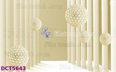 File gốc File gốc in tranh tổng hợp DCT5643 (in 3D) cho trang trí