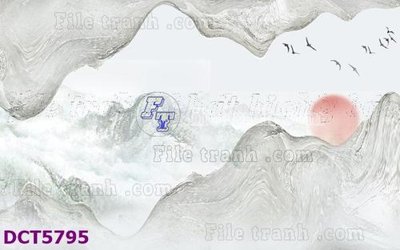 File gốc File gốc in tranh tổng hợp DCT5795 (ảnh chi tiết) để in trần