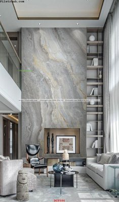 File gốc File vân đá cẩm thạch DCT586 (in tráng gương) hiện đại