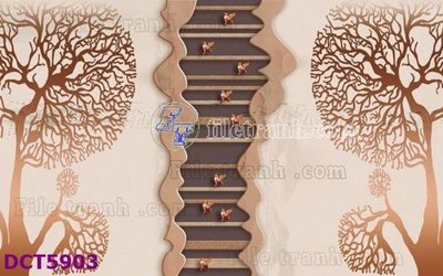 File in trần File gốc in tranh tổng hợp DCT5903 (bản gốc) 5D