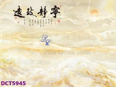 File gốc File gốc in tranh tổng hợp DCT5945 (in lụa) chi tiết cao