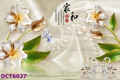 File PSD File gốc in tranh tổng hợp DCT6027 (gốc) tách lớp chi tiết