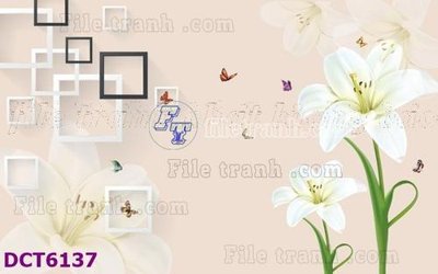 File tranh File gốc in tranh tổng hợp DCT6137 (ảnh gốc) độc quyền