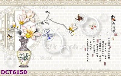 File gốc File gốc in tranh tổng hợp DCT6150 (in tráng gương) sang trọng