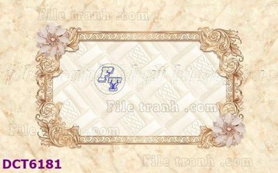 File in trần File gốc in tranh tổng hợp DCT6181 (file gốc) phong thủy