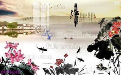 Chi tiết file tranh tráng gương File gốc in nền tường vân đá cẩm thạch DCT6242 (ảnh gốc)