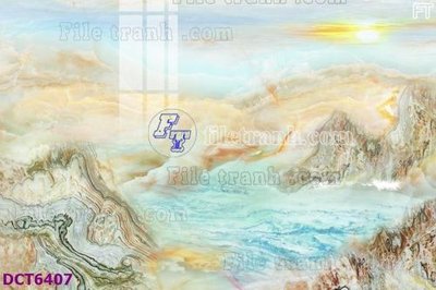 File tranh File gốc in nền tường vân đá cẩm thạch DCT6407 (ảnh gốc) độc quyền