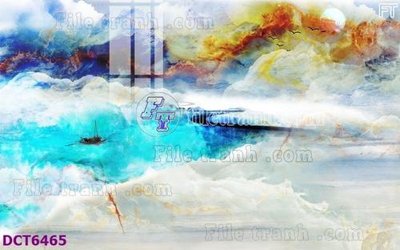 File tranh File gốc in nền tường vân đá cẩm thạch DCT6465 (gốc) chủ đề trừu tượng