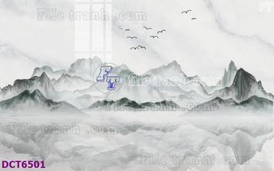 File gốc File gốc in nền tường vân đá cẩm thạch DCT6501 (in tráng gương) hiện đại