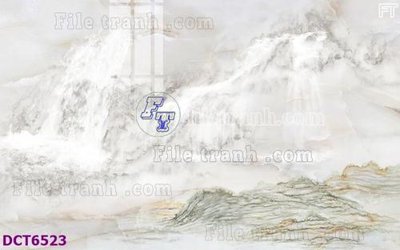 File in mica File gốc in nền tường vân đá cẩm thạch DCT6523 (bản gốc) siêu trong