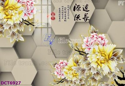 File tranh File gốc in nền tường vân đá cẩm thạch DCT6927 (gốc) chủ đề thiên nhiên