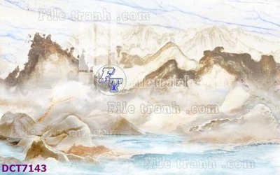 File in trần File gốc in nền tường vân đá cẩm thạch DCT7143 (file gốc) phong thủy