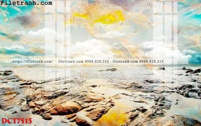 Download file File in vân đá cẩm thạch DCT7513 (gốc) in mica bàn thờ