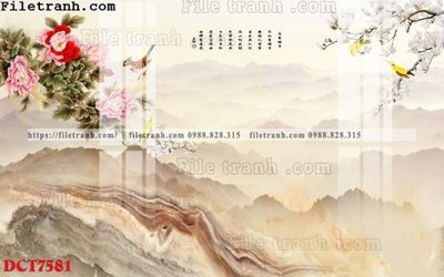 File in ấn File in vân đá cẩm thạch DCT7581 chuyên nghiệp