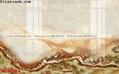 File tranh in mica File in vân đá cẩm thạch DCT7624 (độ phân giải cao)