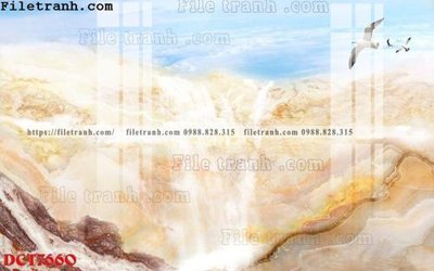 File tranh File in vân đá cẩm thạch DCT7660 (gốc) chủ đề trẻ em