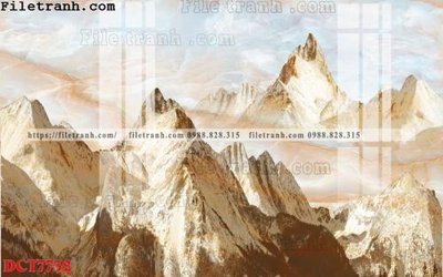 File in ấn File in vân đá cẩm thạch DCT7732 (bản gốc) chất lượng cao