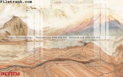 File gốc File in vân đá cẩm thạch DCT7736 (in lụa) trang trí tường