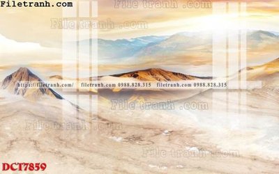 File tranh in mica File in vân đá cẩm thạch DCT7859 (độ phân giải cao)