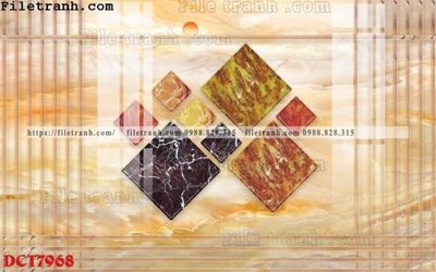 Download file gốc File in vân đá cẩm thạch DCT7968 (in lụa) hoa lá