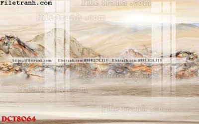 File tranh File in vân đá cẩm thạch DCT8064 (ảnh gốc) độ nét vượt trội