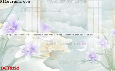 File tranh in trần 3D File in vân đá cẩm thạch DCT8122 (ảnh gốc)