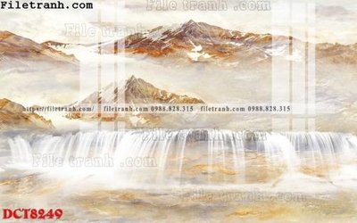 File in ấn cao cấp File in vân đá cẩm thạch DCT8249 (file gốc)