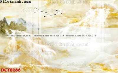 File in ấn File in vân đá cẩm thạch DCT8266 (bản gốc) chất lượng cao