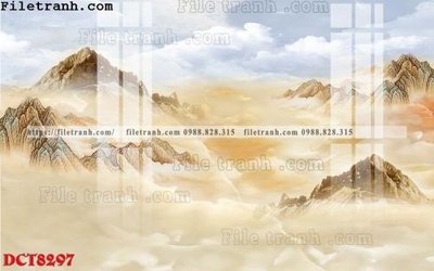 File in lụa File in vân đá cẩm thạch DCT8297 (hoa văn) File in vân đá cẩm thạch DCT8297