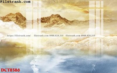 File tranh in trần 3D File in vân đá cẩm thạch DCT8386 (ảnh gốc)