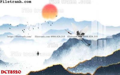 File tranh gốc File in vân đá cẩm thạch DCT8520 (bản quyền) độc đáo