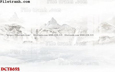 File in ấn File in vân đá cẩm thạch DCT8652 (bản gốc) cao cấp