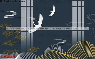 File in trần File in vân đá cẩm thạch DCT8681 (bản gốc) đại dương