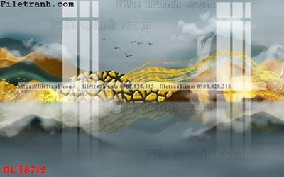 File ảnh File in vân đá cẩm thạch DCT8712 (gốc) trang trí khách sạn