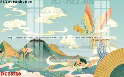 File in ấn File in vân đá cẩm thạch DCT8726 (bản gốc) cao cấp