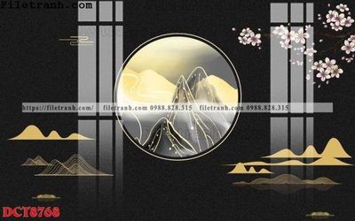 Tải file File in vân đá cẩm thạch DCT8768 (gốc) chủ đề hoa sen