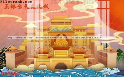 File gốc in tráng gương File in vân đá cẩm thạch DCT8817 chi tiết