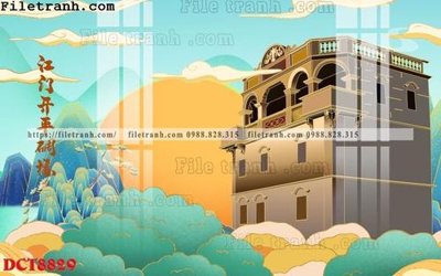 File in trần File in vân đá cẩm thạch DCT8829 (bản gốc) trời sao