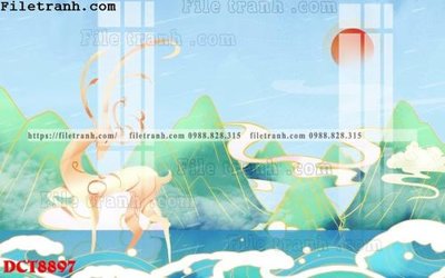 File tranh gốc File in vân đá cẩm thạch DCT8897 chủ đề hiện đại